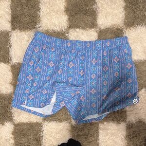 Magellan Outdoors Blue and Pink Athletic Shorts